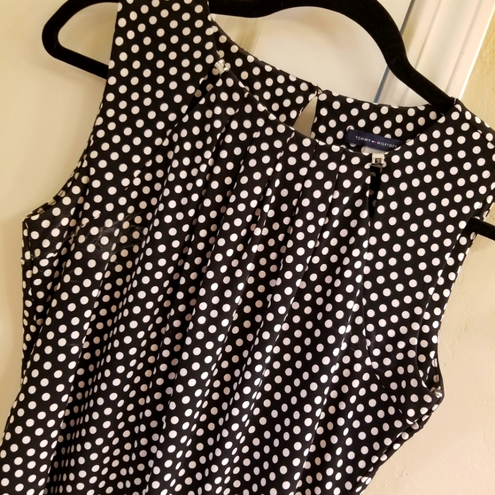 Tommy Hilfiger - Poka Dot - Sleeveless Top